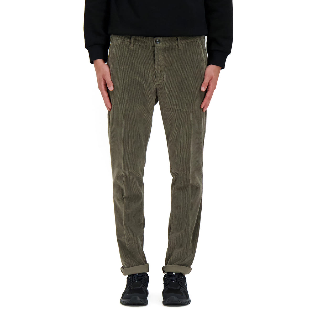 PANTALONE CHINO IN VELLUTO 750 RIGHE LENNY