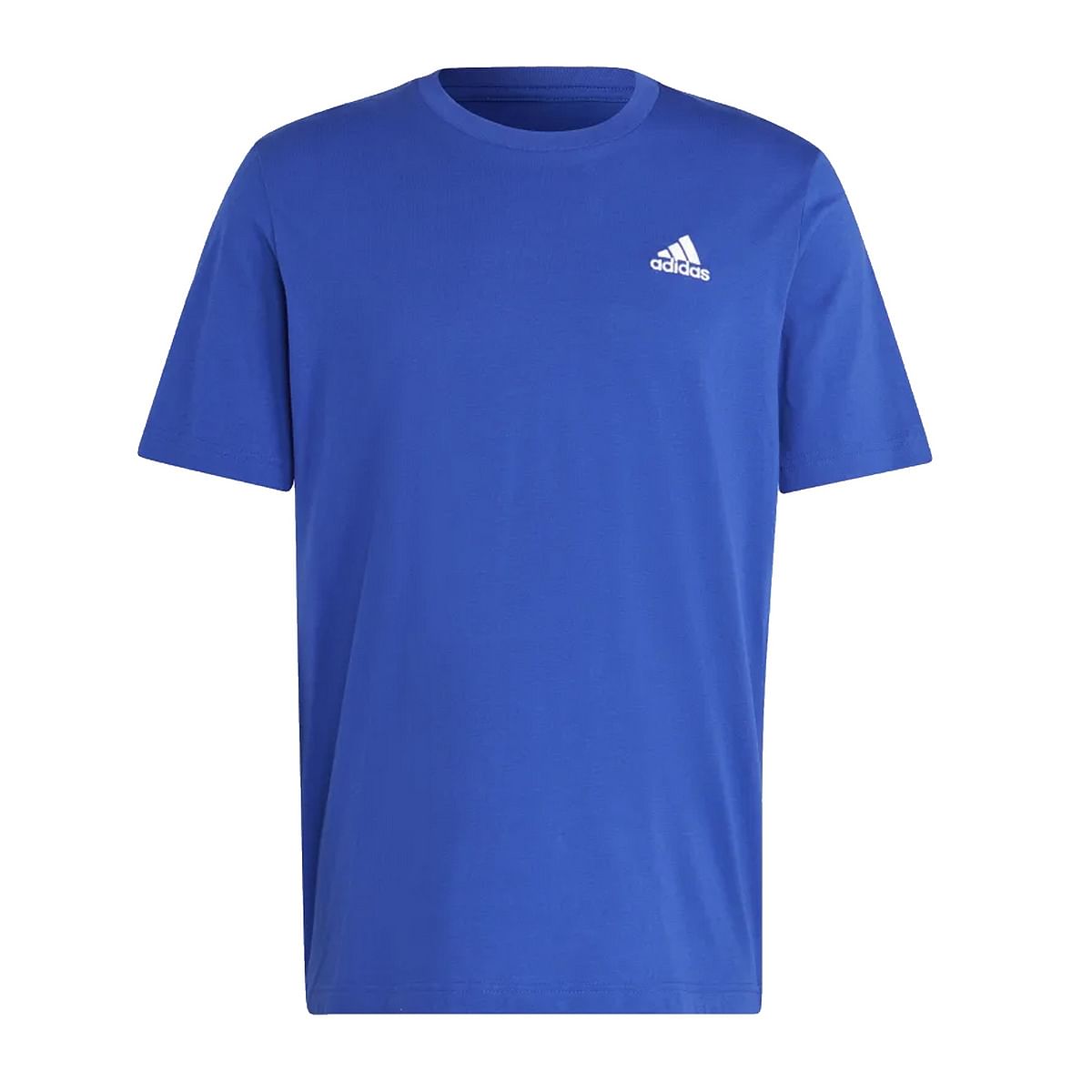 ADIDAS T SHIRT SMALL LOGO 047050401 BLU BLUE Maglie Sport Style Uomo Moda