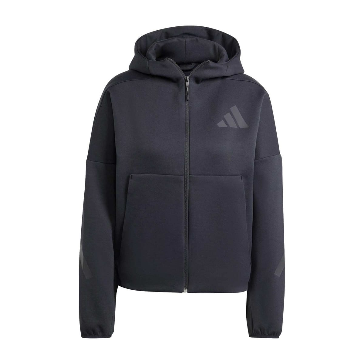 FELPA FULL ZIP CON CAPPUCCIO Z.N.E. DONNA