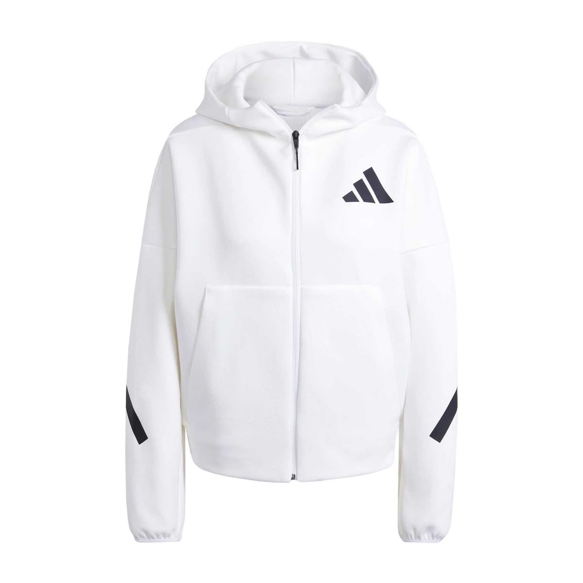 FELPA FULL ZIP CON CAPPUCCIO Z.N.E. DONNA