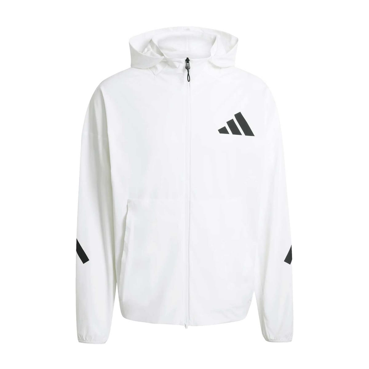 FELPA FULL ZIP CON CAPPUCCIO Z.N.E. WOVEN