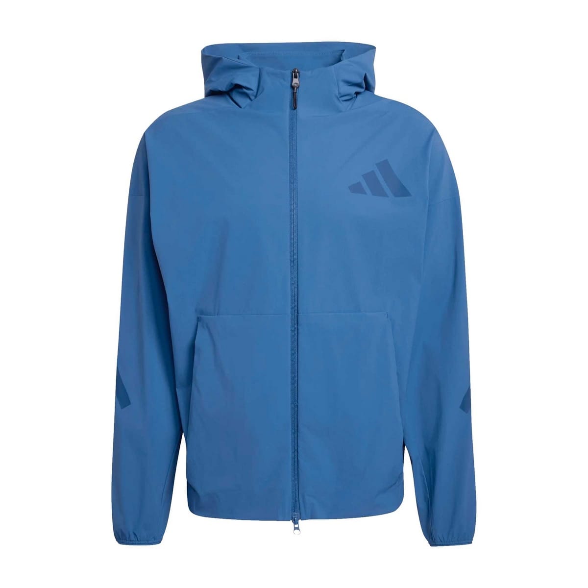 FELPA FULL ZIP CON CAPPUCCIO Z.N.E. WOVEN