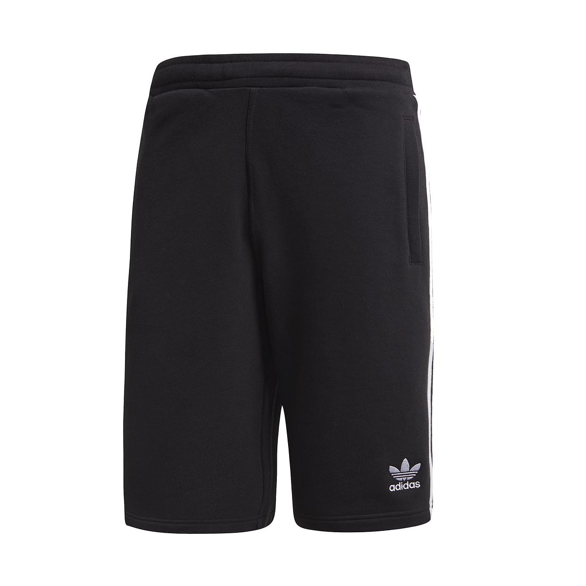 ADIDAS ORIGINALS BERMUDA 3 STRIPES 037384901 98 BLACK Pantaloni corti Sport Style Uomo Moda