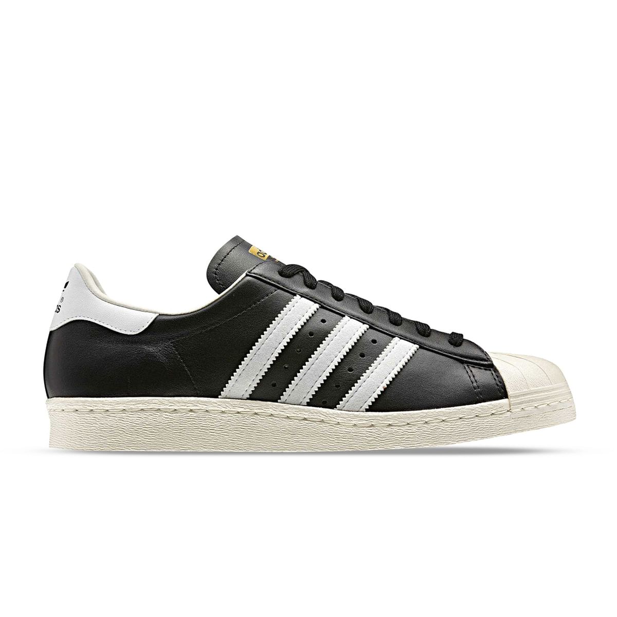 ADIDAS ORIGINALS SUPERSTAR 80S NERE 027926701 BLK BLACK Tutte Sneaker Scarpe