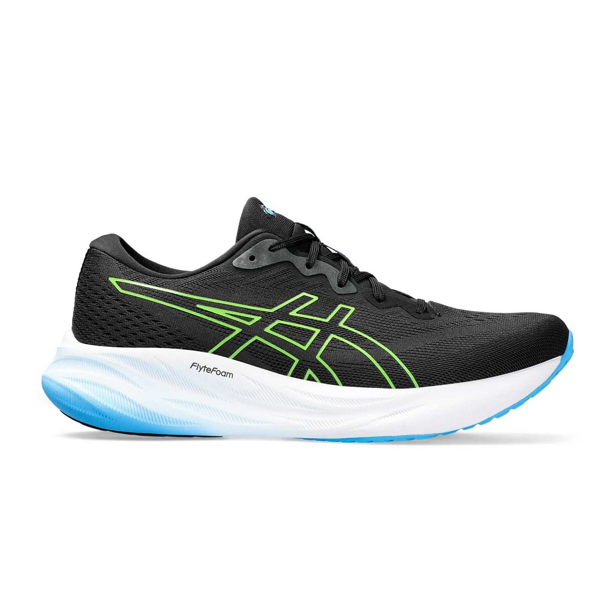 ASICS GEL PULSE 15 048909101 001 BLACK ELECTRIC A3 max ammortizzamento Scarpe Running Sport