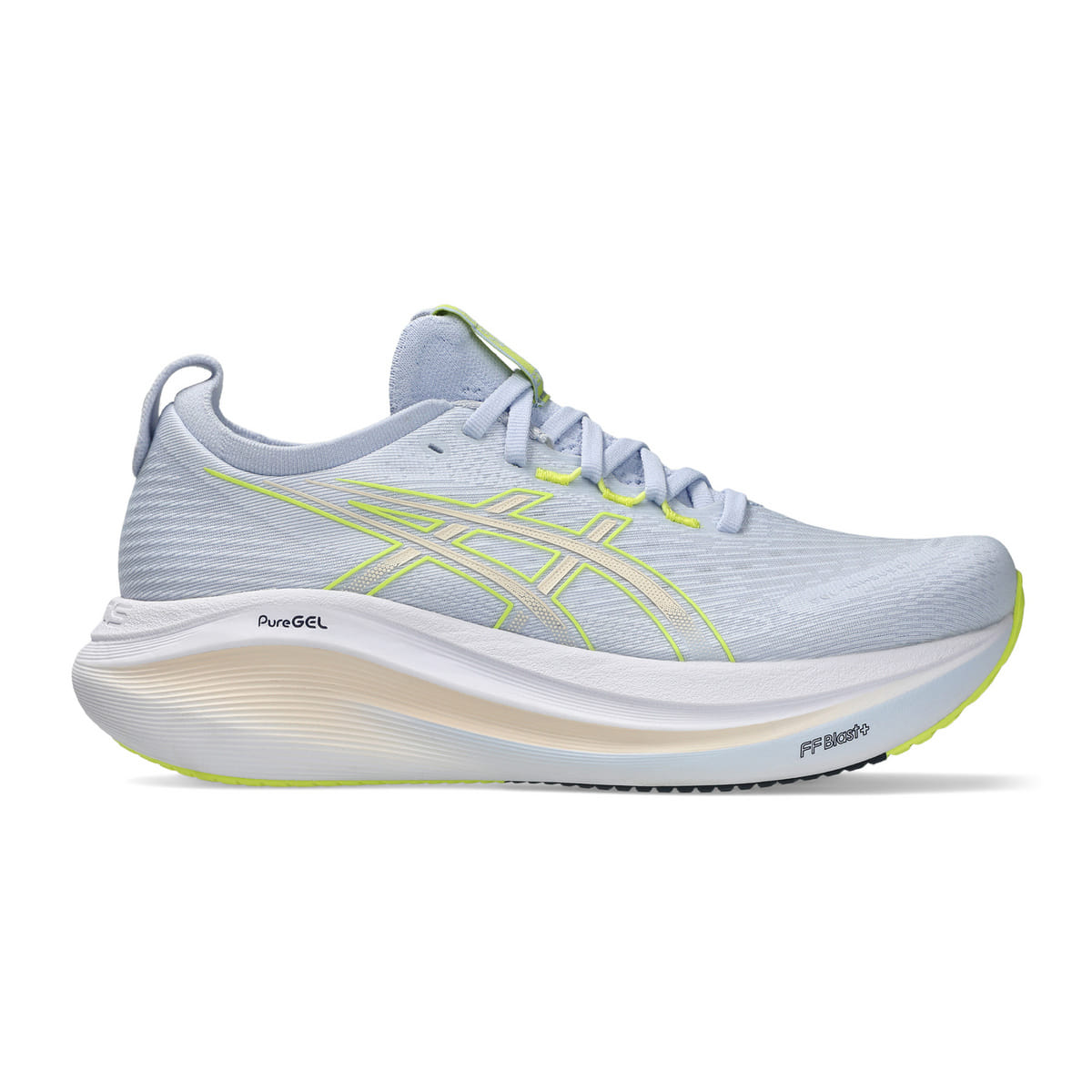 Asics Gel-Nimbus 27 Blu Fade Pearl Rosa - Scarpe Running Donna Eur 40 / Us 8,5-image