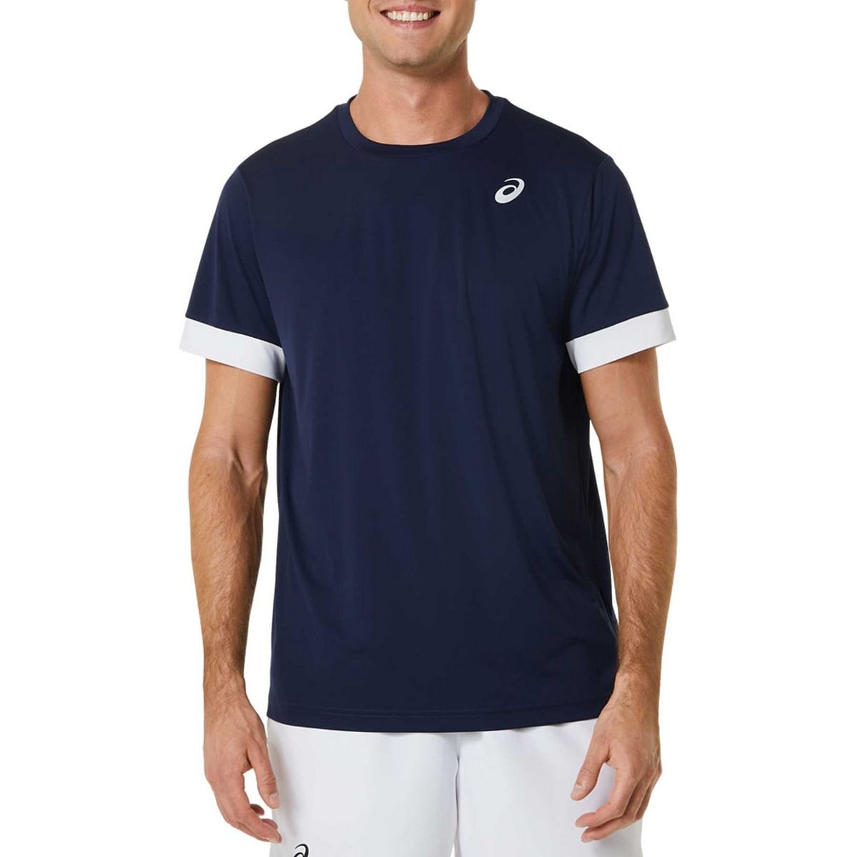 ASICS T SHIRT COURT 046812101 402 MIDNIGHT BRILLI Maglia Abbigliamento Tennis Sport