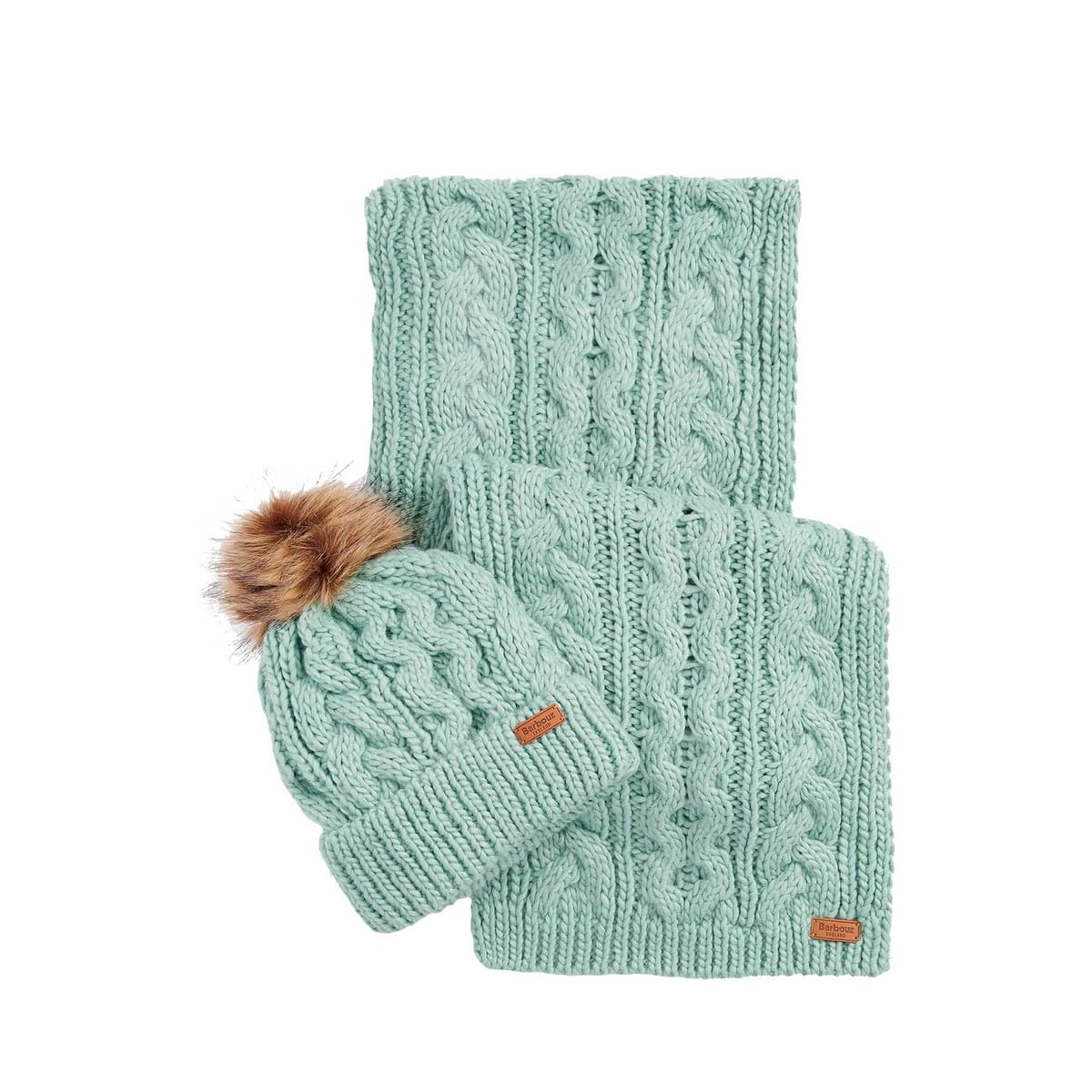 BARBOUR SET SCIARPA E CAPPELLO PENSHAW DONNA 050147801_GN15