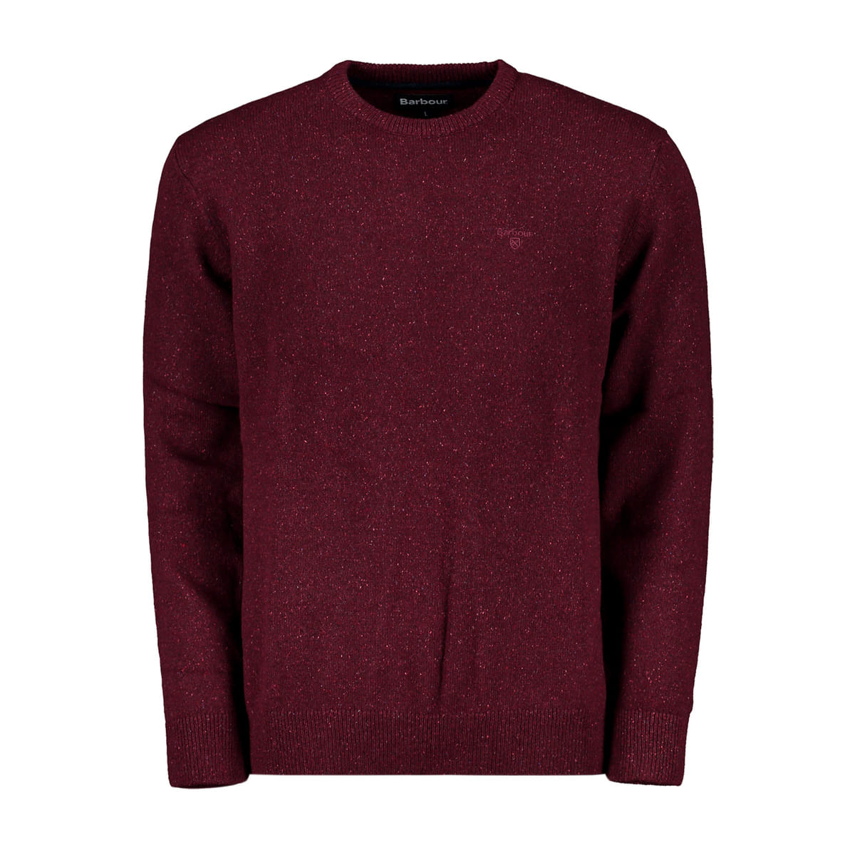 MAGLIONE GIROCOLLO IN LANA MARMORIZZATO