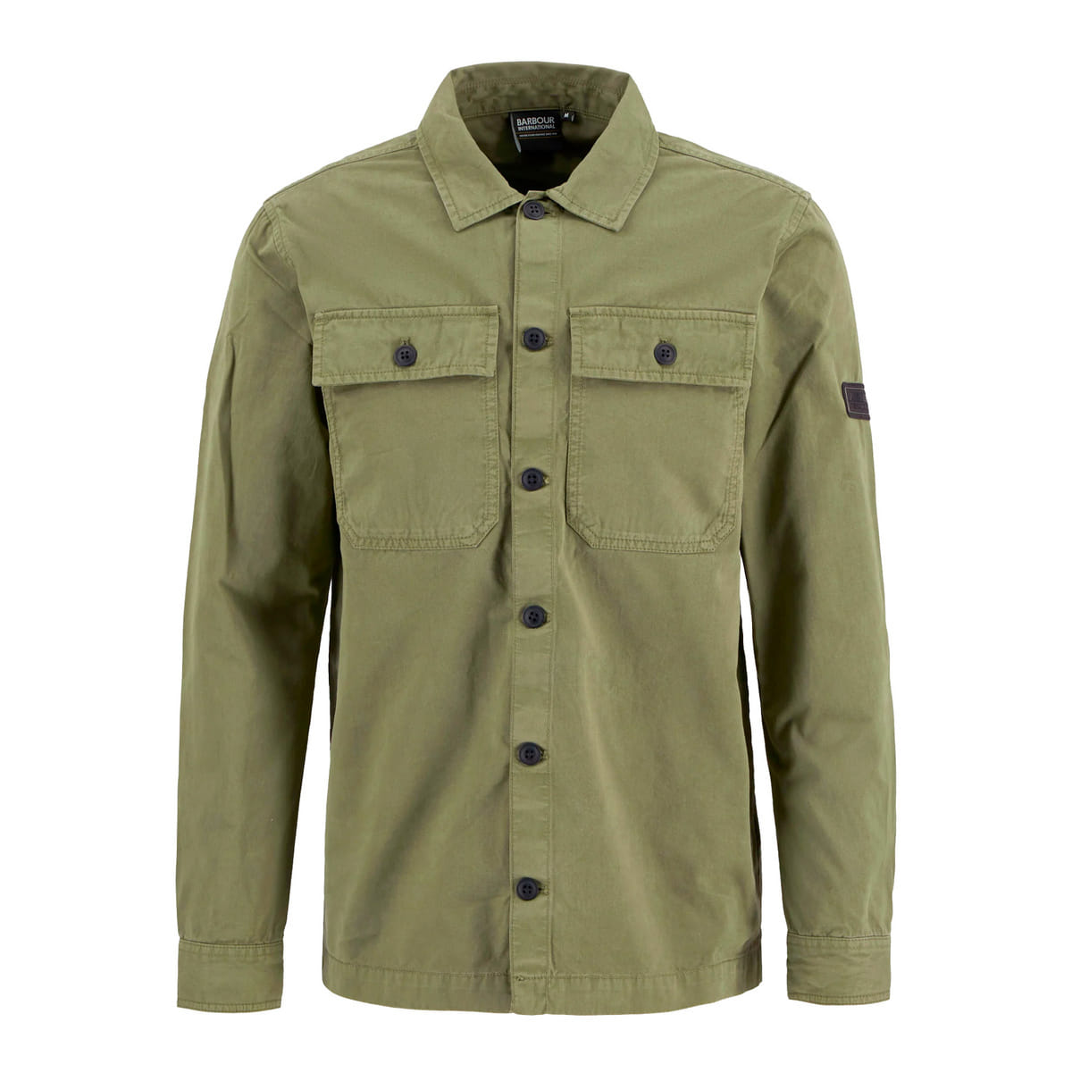 GIACCA OVERSHIRT IN COTONE LAVATO ARLO