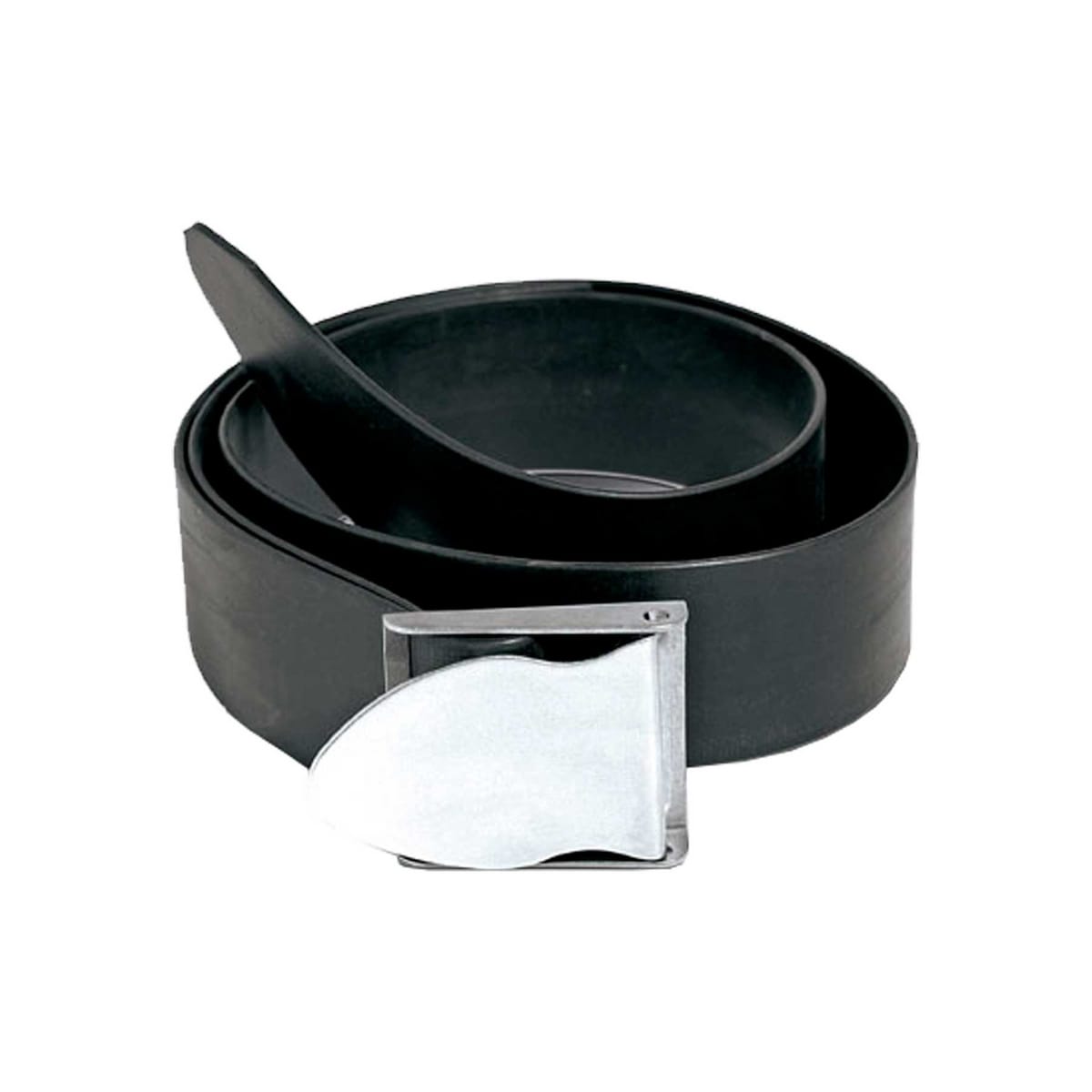cintura gomma nera f/inox