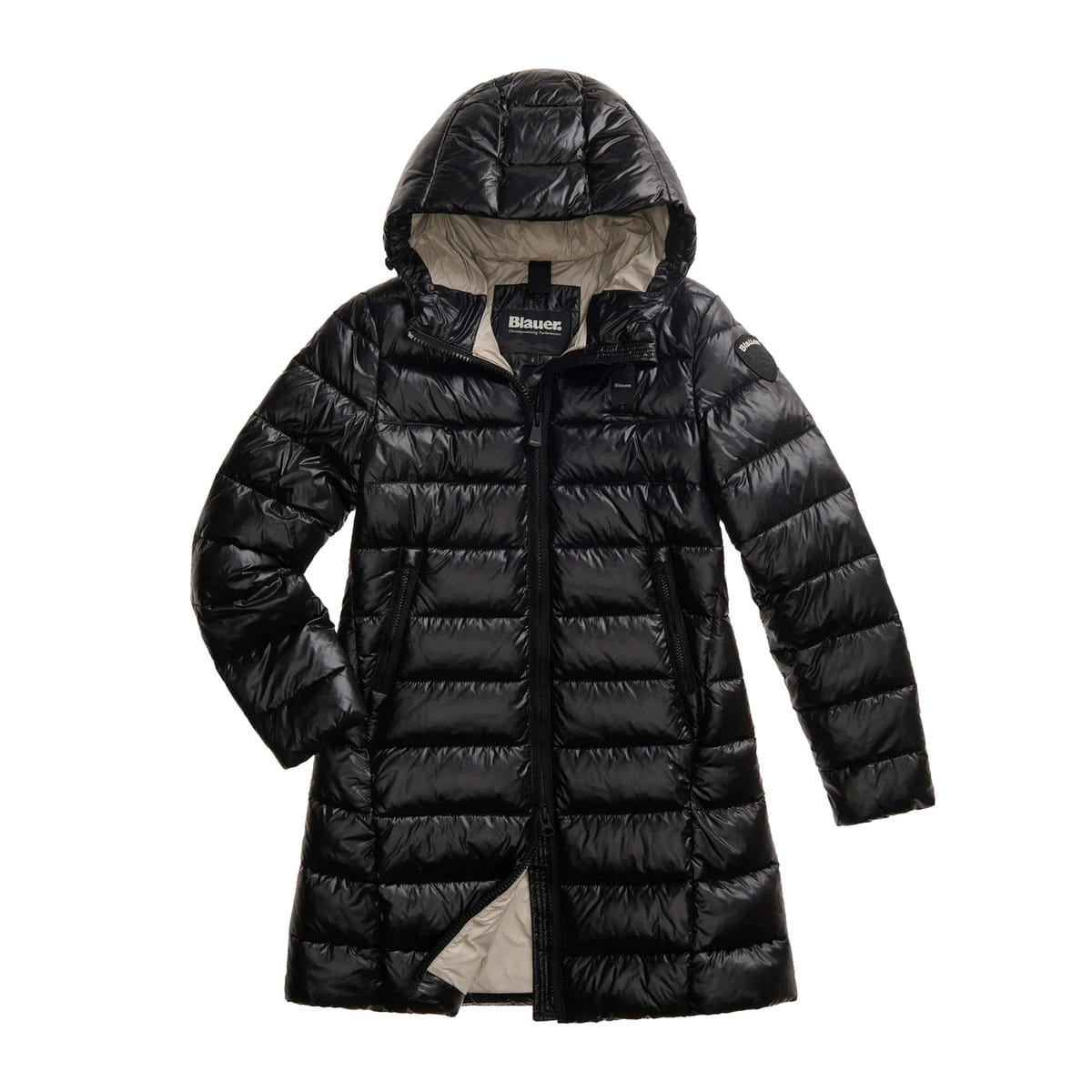 Piumino Lungo Cappuccio In Ovatta Adelaide Donna