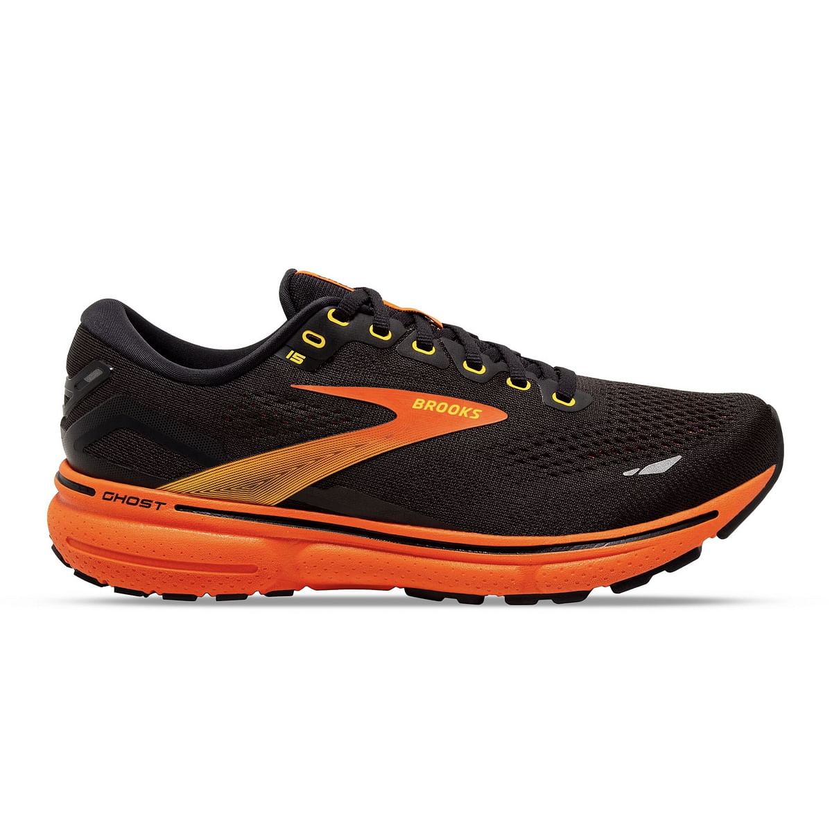 BROOKS GHOST 15 048915501 016 016 BLACK YELLO A3 max ammortizzamento Scarpe Running Sport