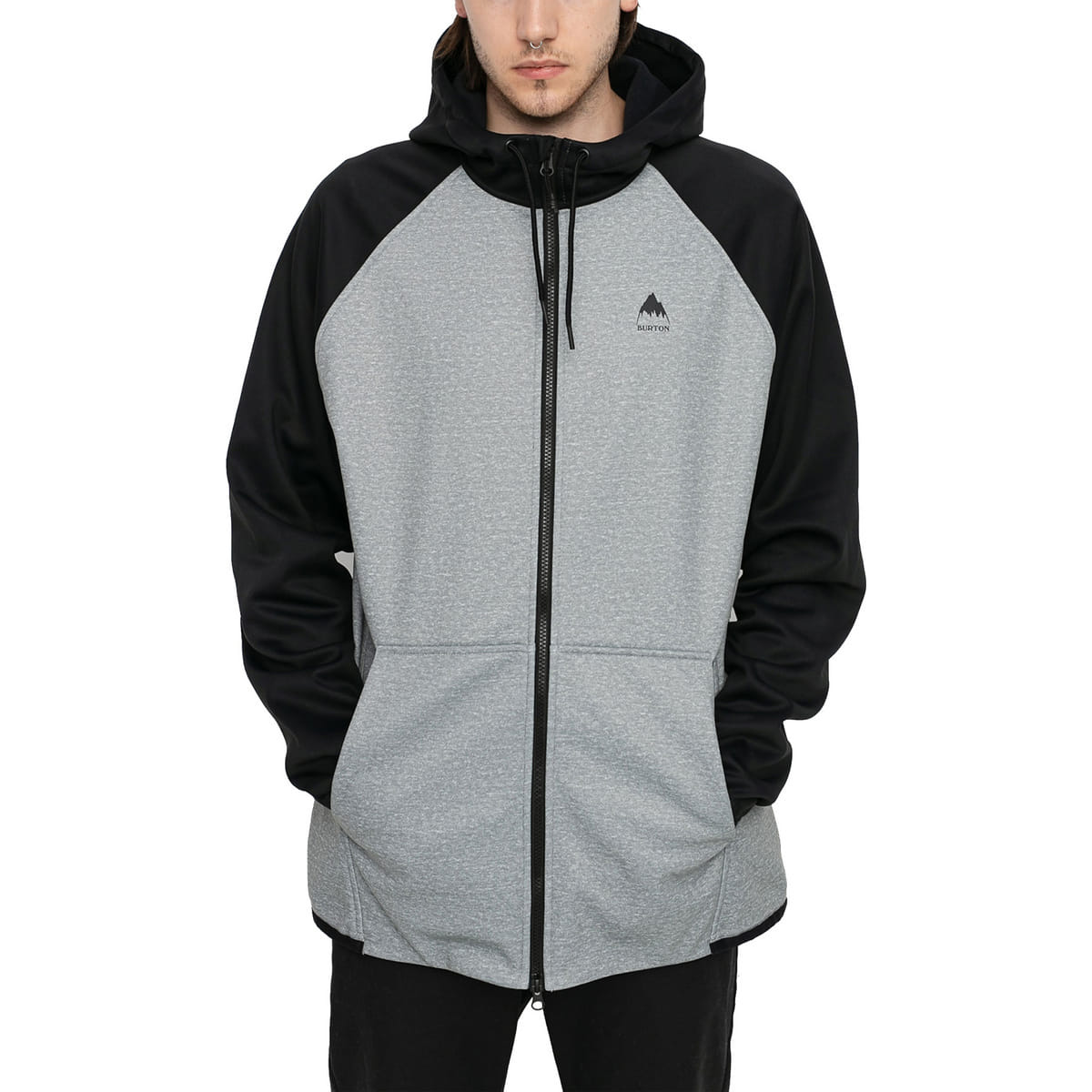 FELPA FULL ZIP CON CAPPUCCIO CROWN WEATHERPROOF