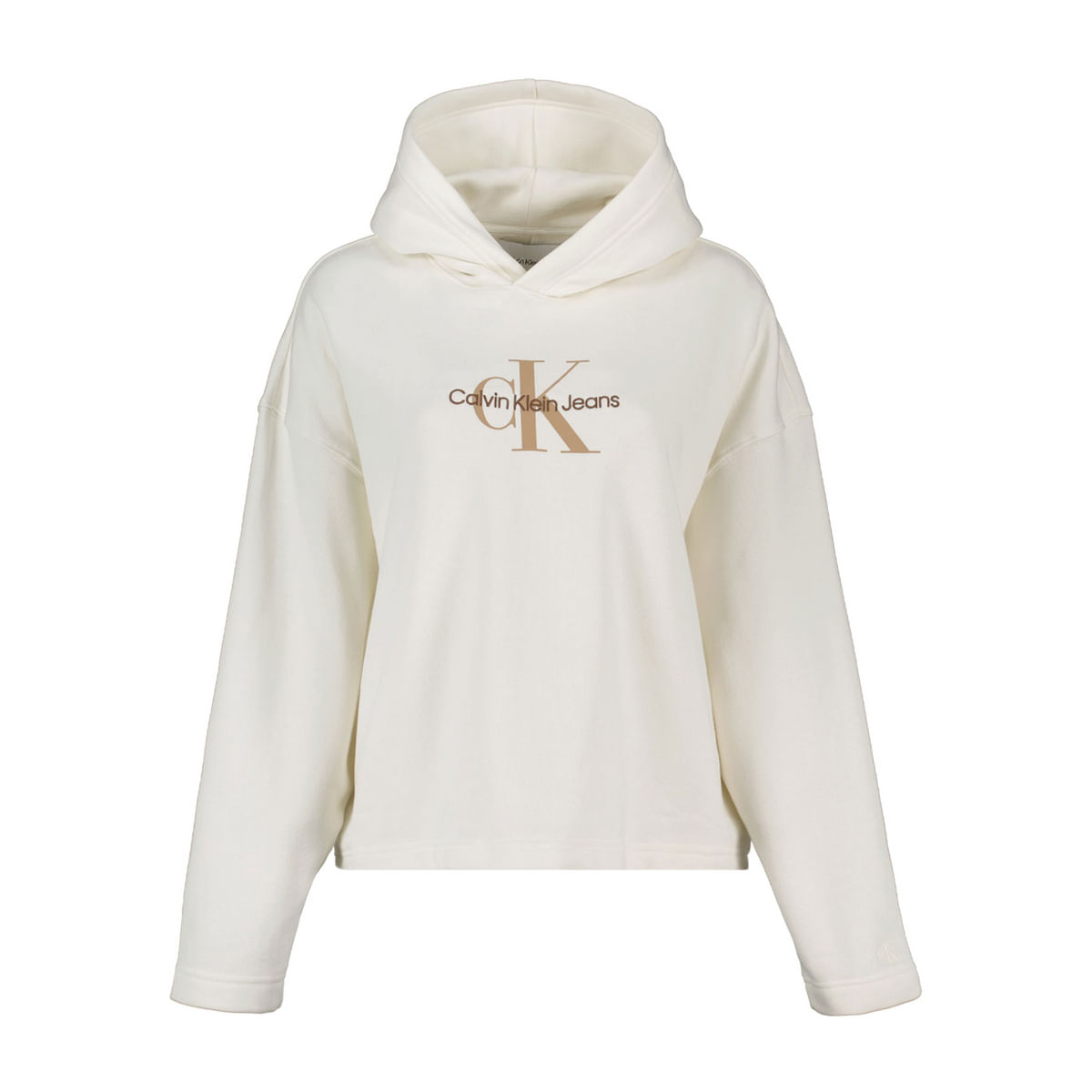 FELPA CON CAPPUCCIO OVER LOGO DONNA