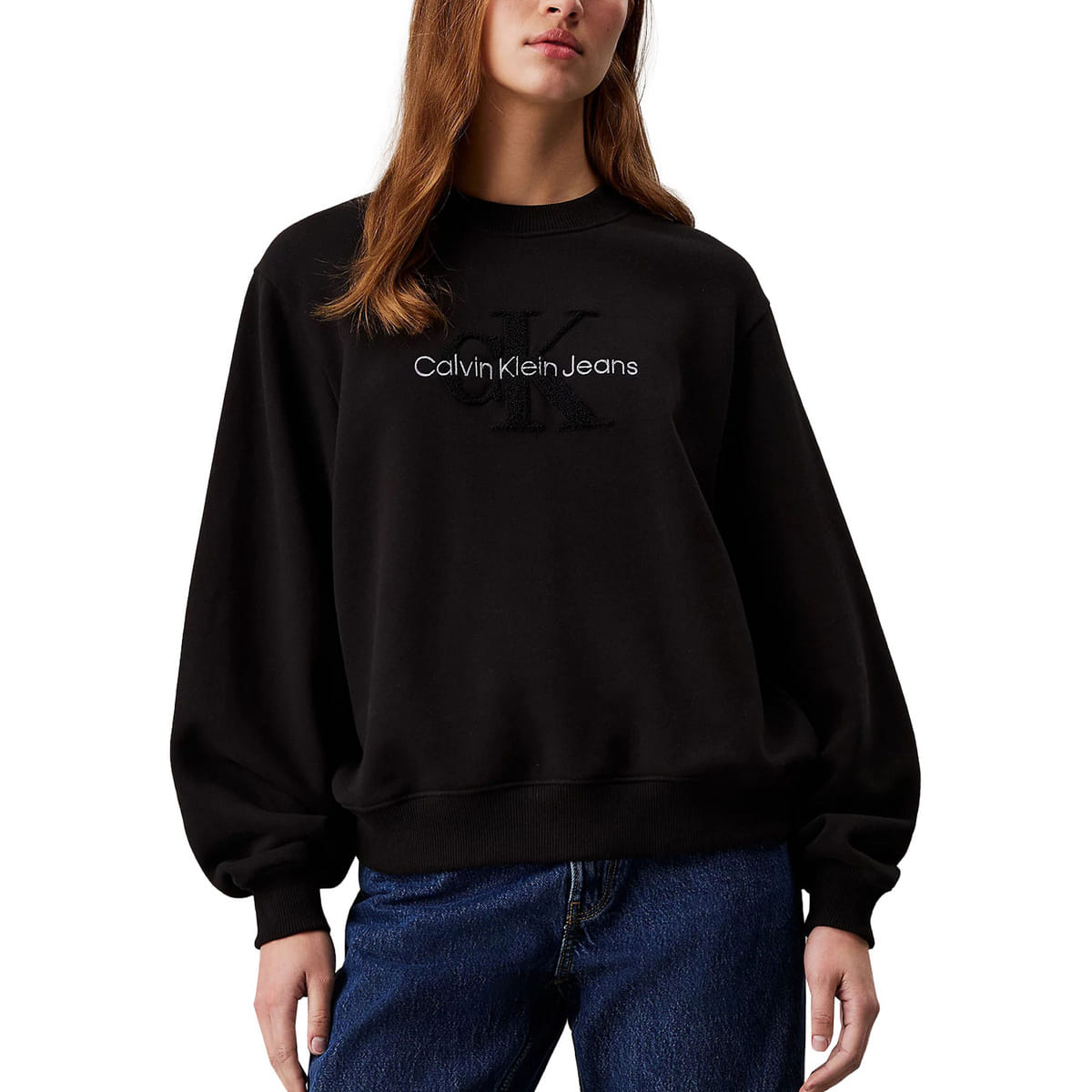 FELPA GIROCOLLO LOGO CINIGLIA DONNA