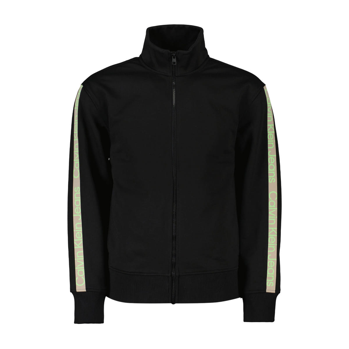 FELPA FULL ZIP LOGO TAPE