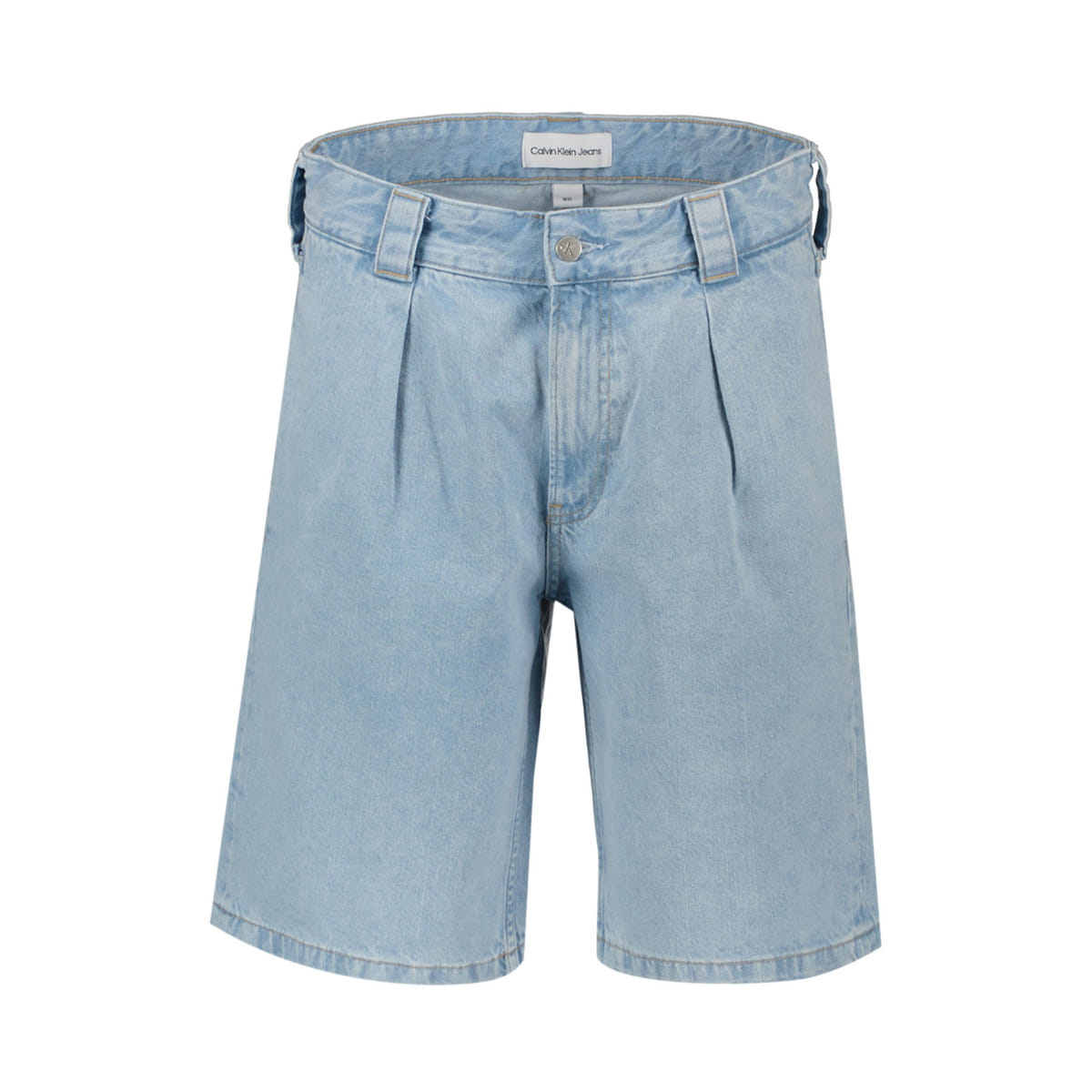 BERMUDA IN DENIM 90'S LOOSE PINCES
