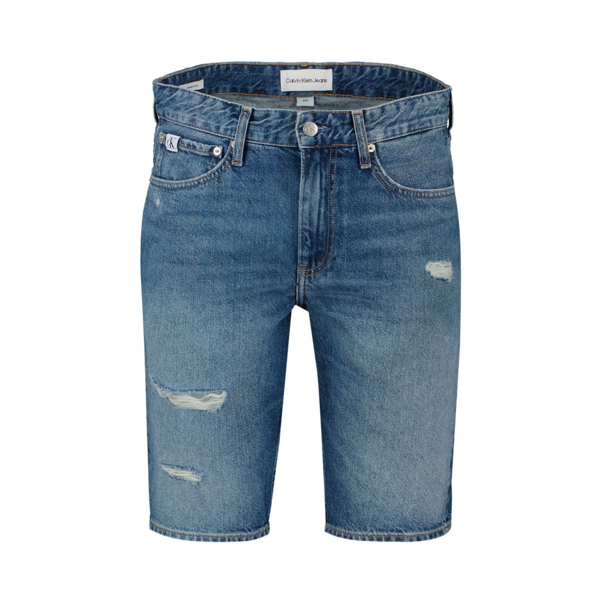 BERMUDA IN DENIM DESTROY