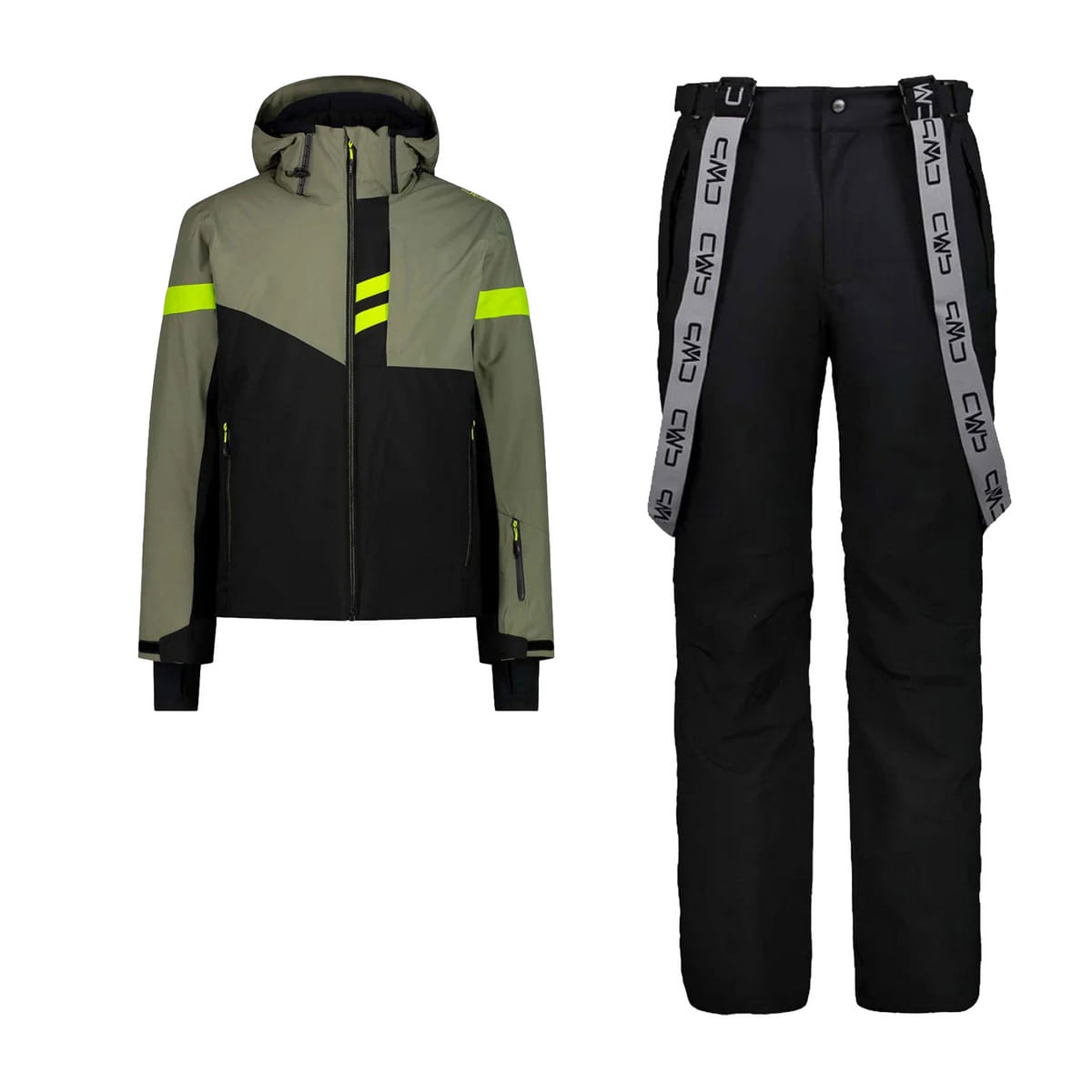 COMPLETO GIACCA FIX HOOD + SALOPETTE STRETCH