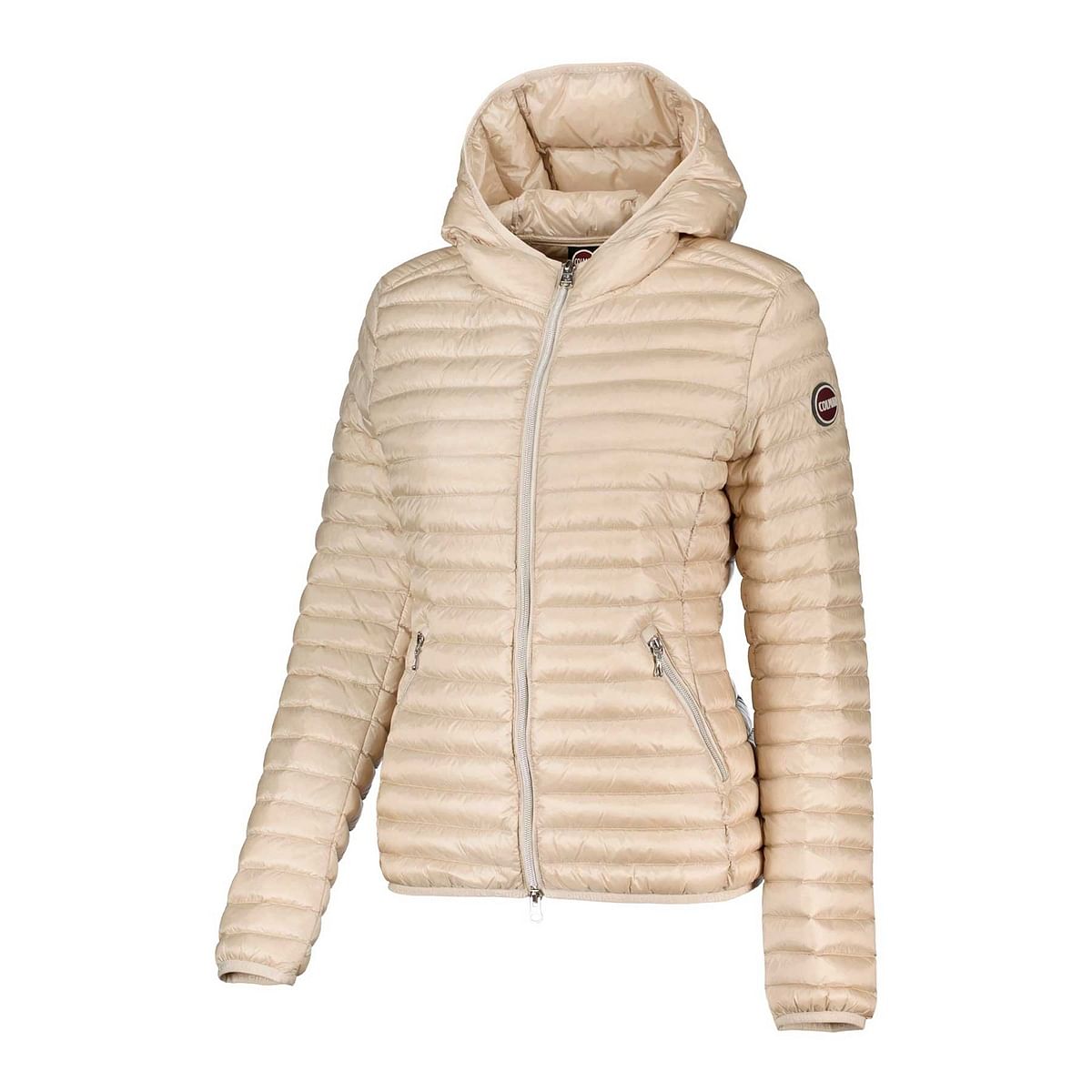 PIUMINO LEGGERO CON CAPPUCCIO RECYCLED DONNA