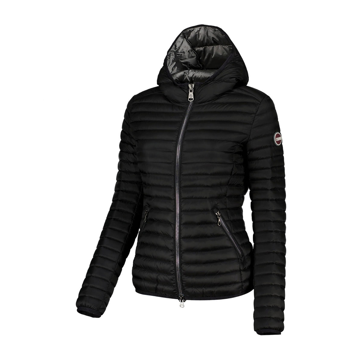 PIUMINO LEGGERO RECYCLED CON CAPPUCCIO DONNA