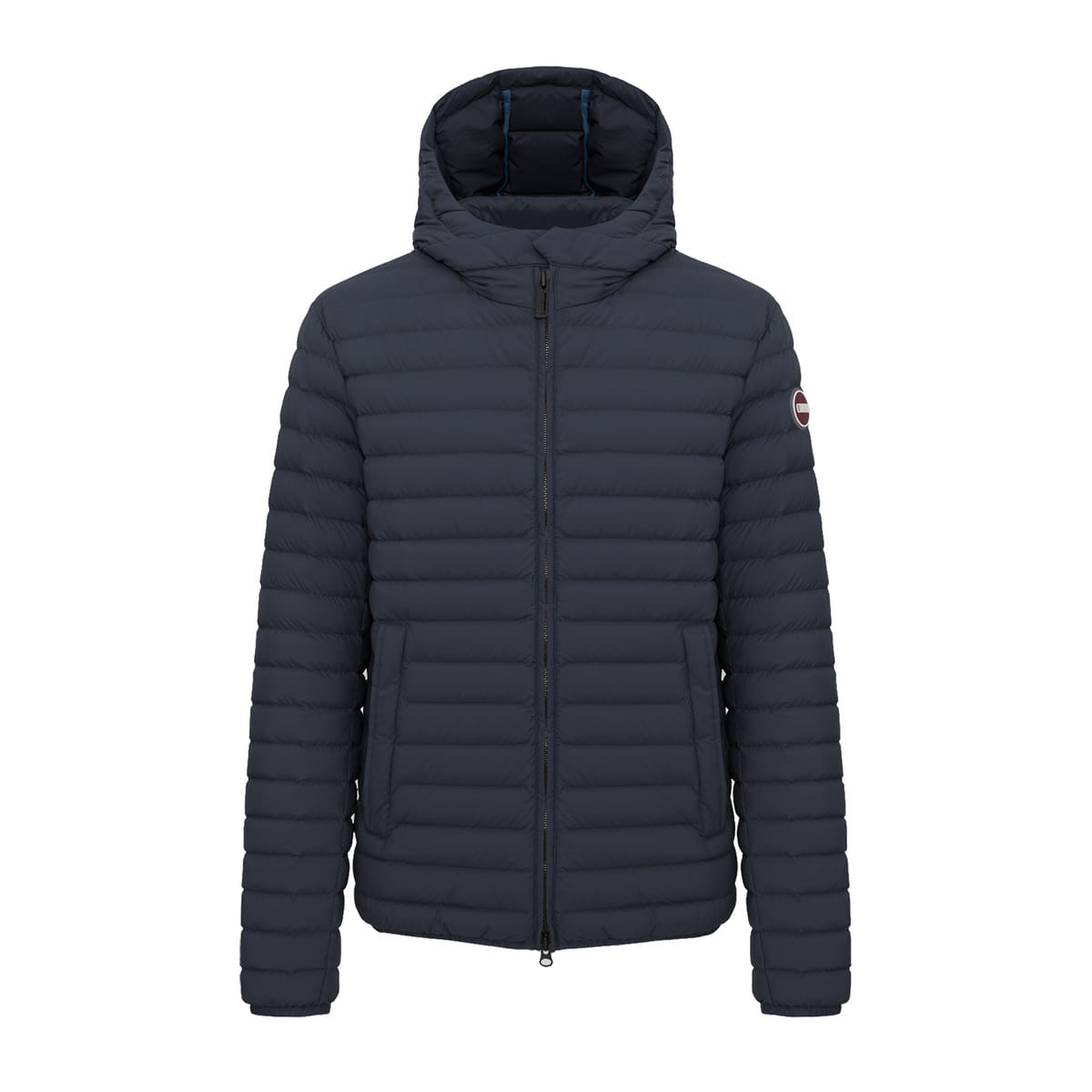 PIUMINO LEGGERO CON CAPPUCCIO RECYCLED