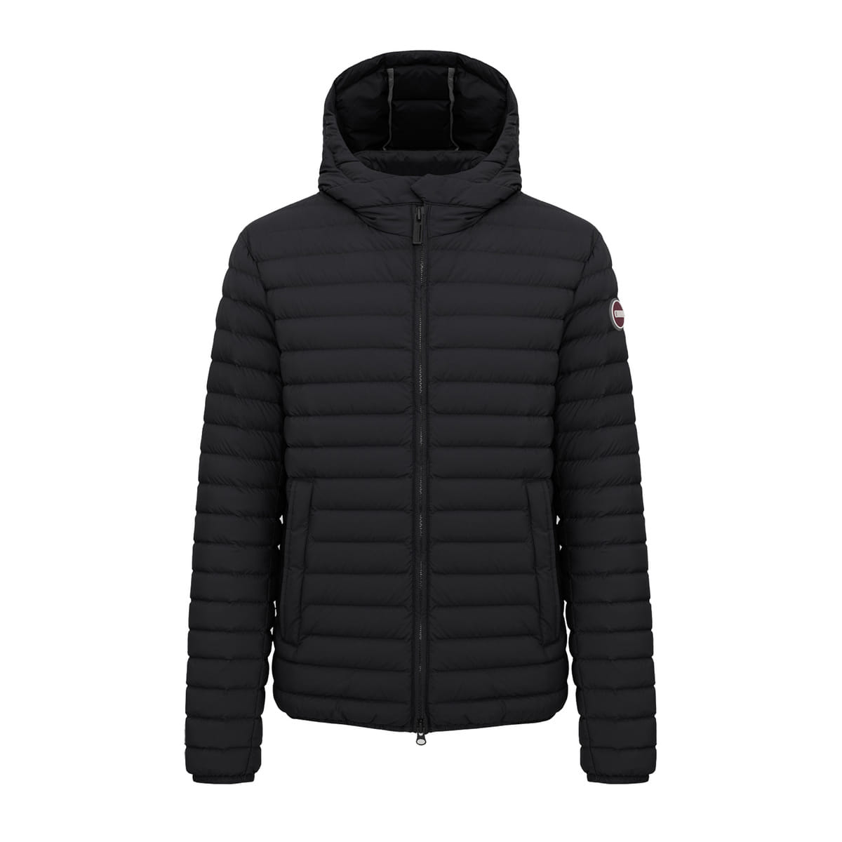 PIUMINO LEGGERO CON CAPPUCCIO RECYCLED