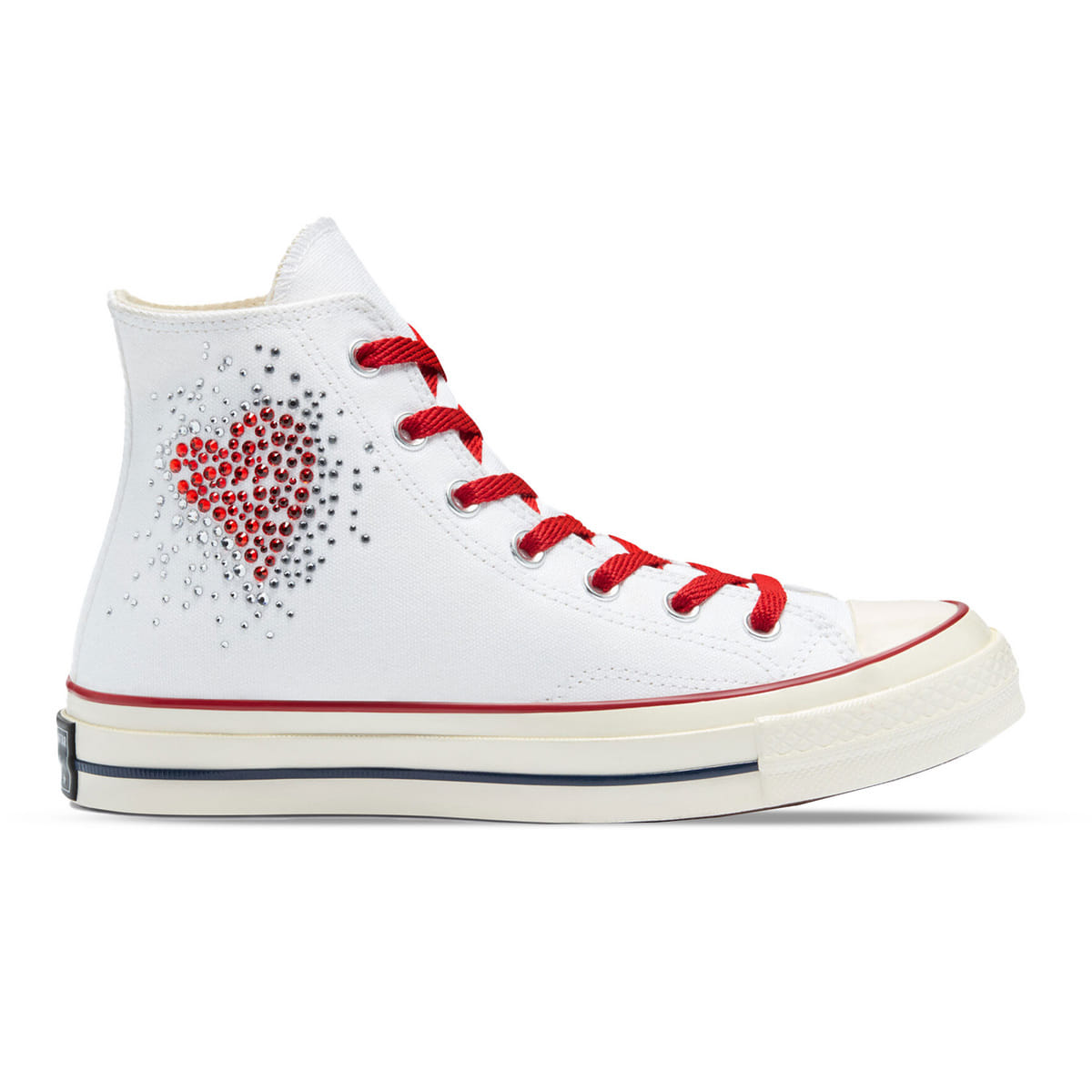 CHUCK 70 HI JEWELS HEART DONNA