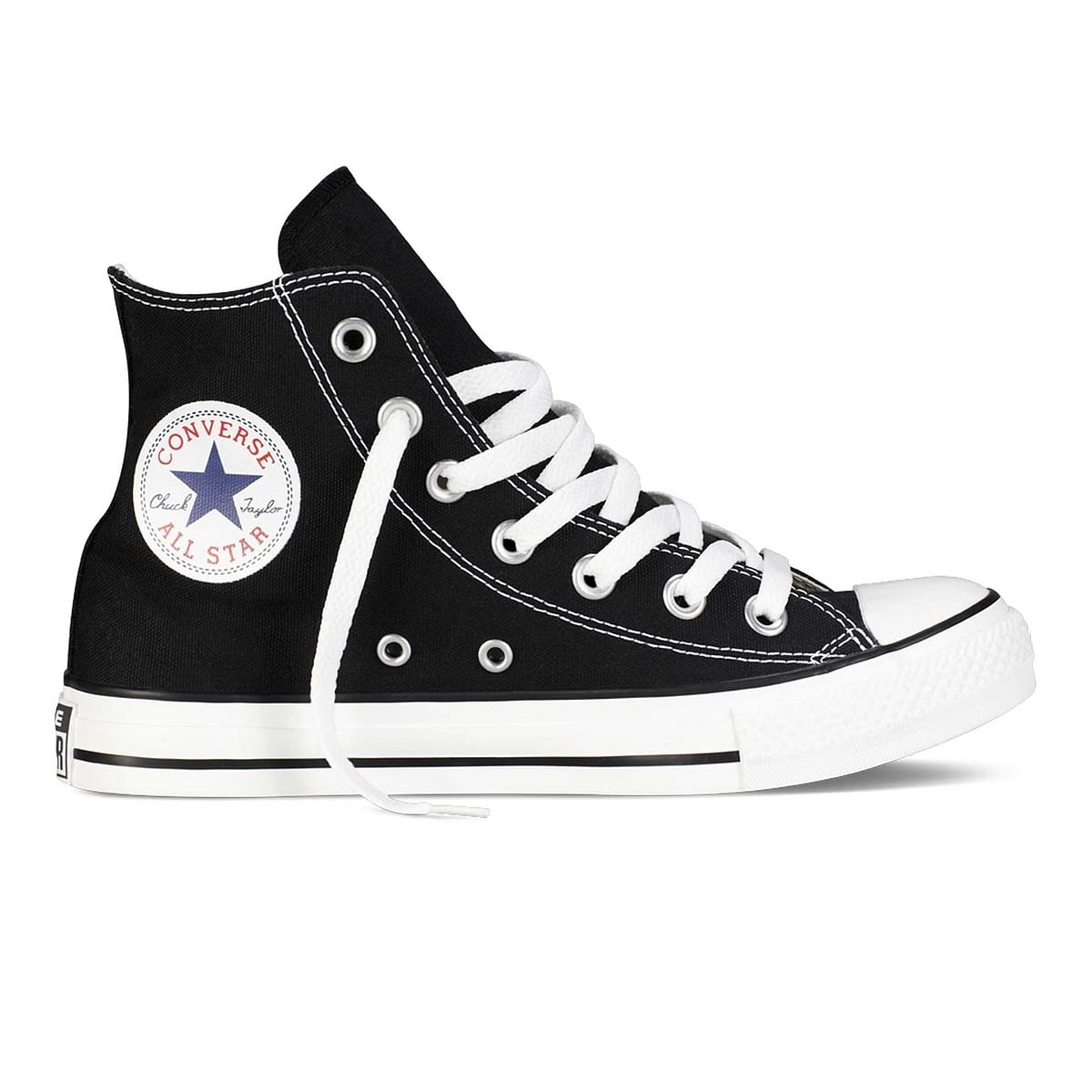 CONVERSE CHUCK TAYLOR ALL STAR HI NERE 013522901 BLK BLACK Tutte Sneaker Scarpe