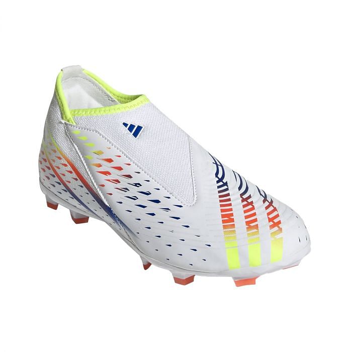 ADIDAS PREDATOR EDGE.3 LL FG BAMBINO 045401201 Q4 FTWR WHITE SOLA Calcio Scarpe Calcio Sport
