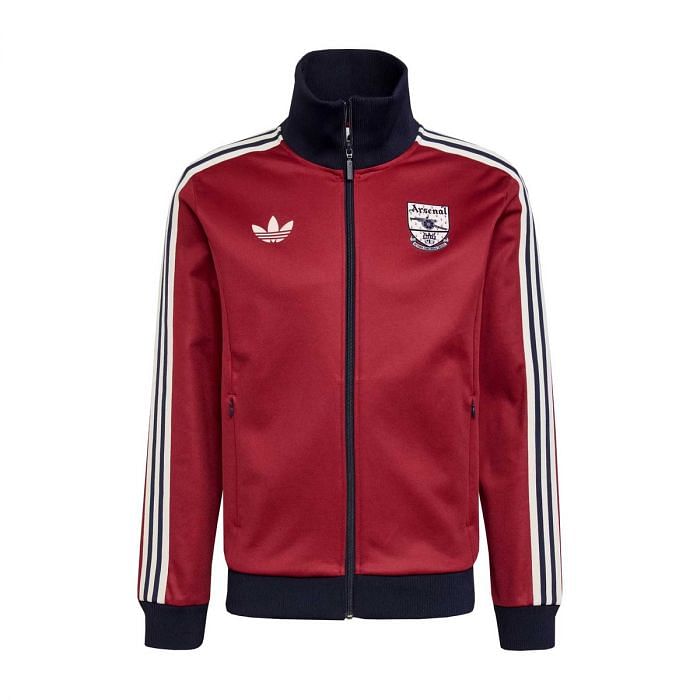 ADIDAS FELPA FULL ZIP BECKENBAUER AFC 049653201 NMAR NOBLE MAROON Felpe Sport Style Uomo Moda