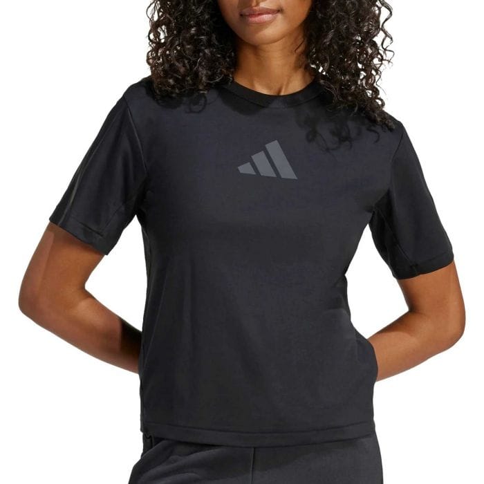 ADIDAS T-SHIRT DONNA 049654901_BLK BLACK Maglie