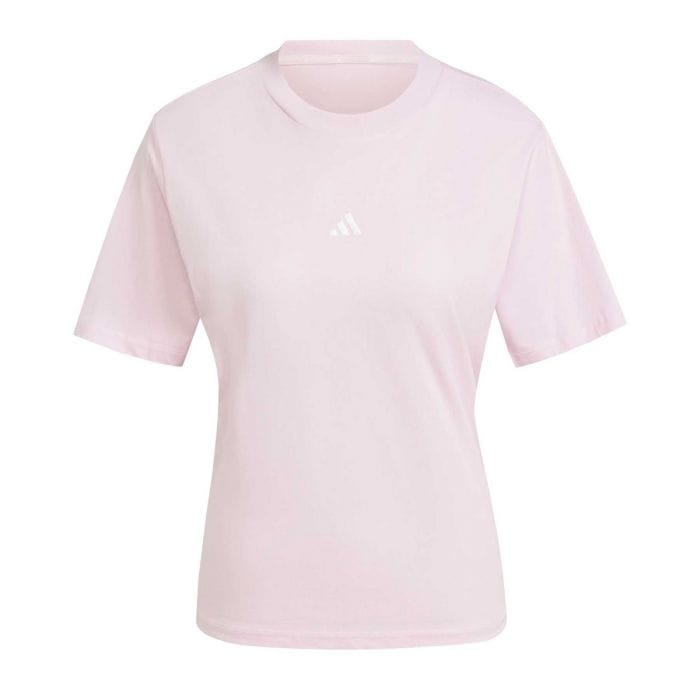 ADIDAS T-SHIRT ESSENTIAL DONNA 050393401_PINK CLPINK/WHITE