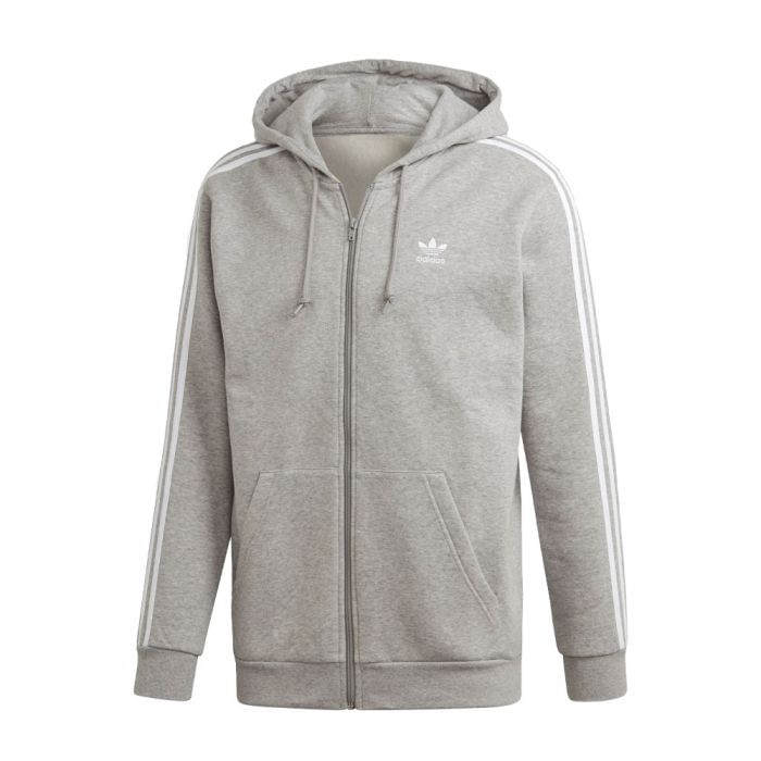 ADIDAS ORIGINALS FELPA FULL ZIP CON CAPPUCCIO STRIPES