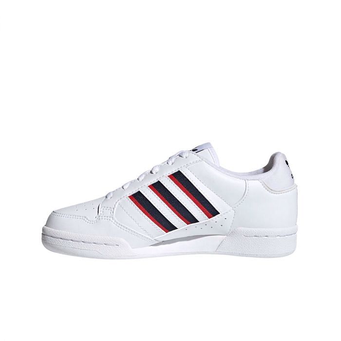 ADIDAS ORIGINALS CONTINENTAL 80 STRIPES BAMBINO 043060601 WHNA FTWR WHITE COLL Tutte Sneaker Scarpe