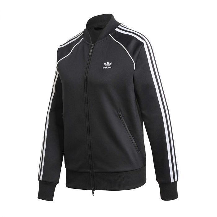 ADIDAS ORIGINALS FELPA FULL ZIP SST PRIMEBLUE DONNA 040886101 BLK BLACK WHITE Felpe Sport Style Donna Moda