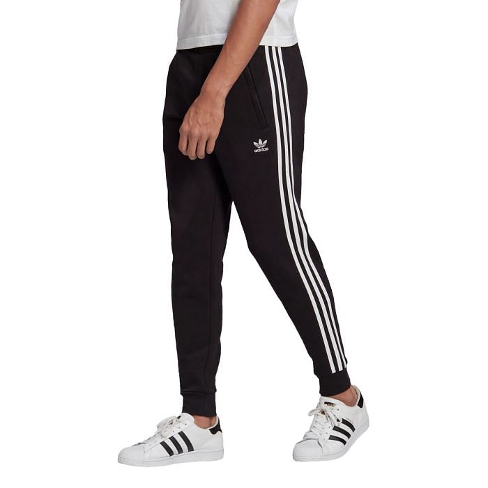 ADIDAS ORIGINALS PANTALONI ADICOLOR CLASSICS 3 STRIPES 043069601 BLACK BLACK Pantaloni Lunghi Sport Style Uomo Moda