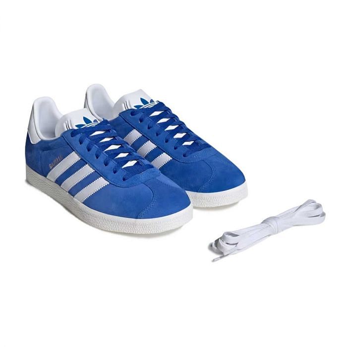 Blue adidas gazelle mens online