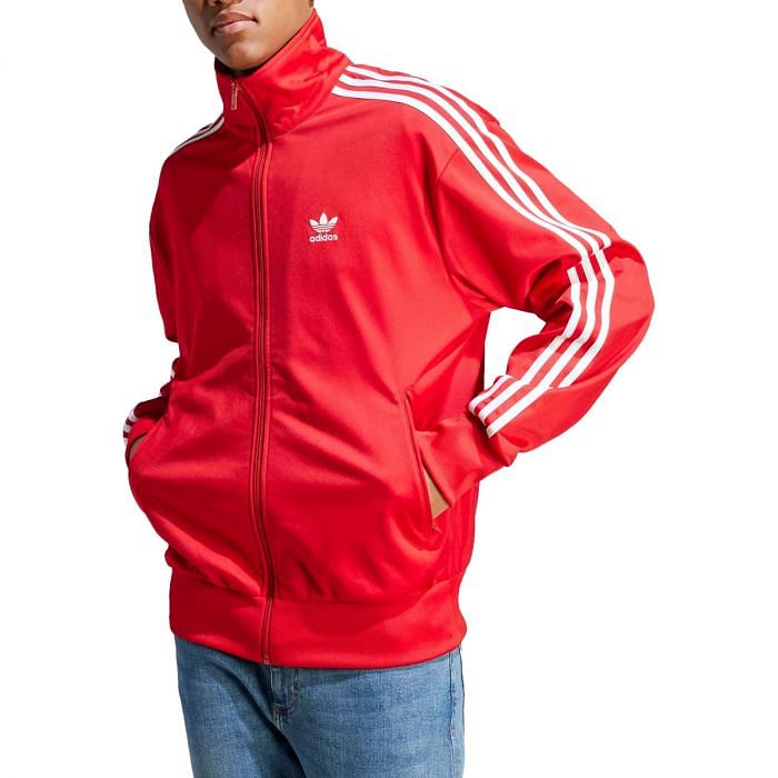 ADIDAS ORIGINALS FELPA FULL ZIP ADICOLOR FIREBIRD 047980001 RED RED Felpe Sport Style Uomo Moda
