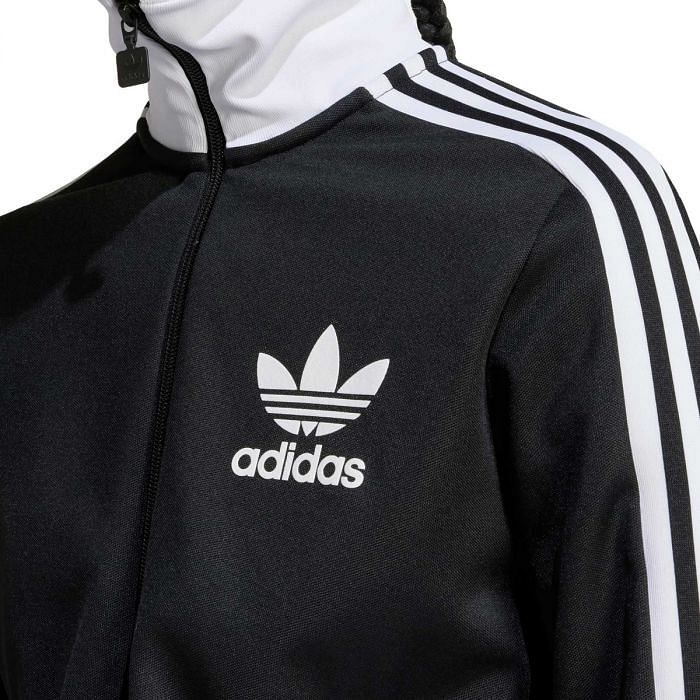 ADIDAS ORIGINALS FELPA FULL ZIP BECKENBAUER DONNA 049651301 BLK BLACK Felpe Sport Style Donna Moda