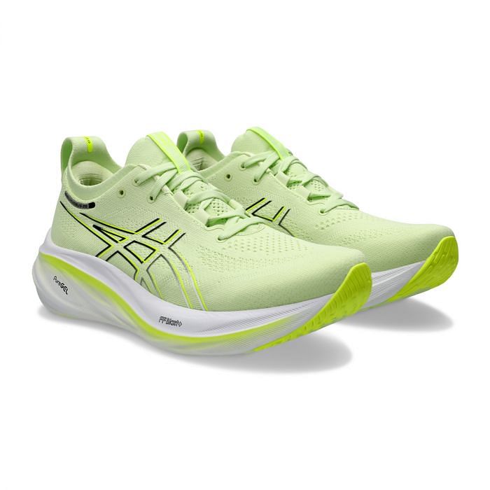 ASICS GEL NIMBUS 26 049454501 301 COOL MATCHA WHI A3 max ammortizzamento Scarpe Running Sport