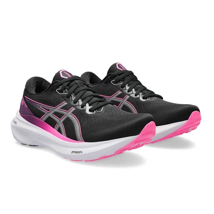 ASICS GEL KAYANO 30 DONNA 047779201 004 BLACK LILAC HIN A4 stabili Scarpe Running Sport