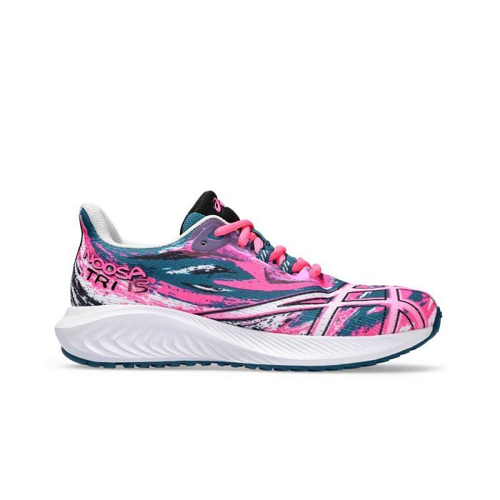 ASICS GEL NOOSA TRI 15 BAMBINO 047780601 700 HOT PINK LILAC A3 max ammortizzamento Scarpe Running Sport