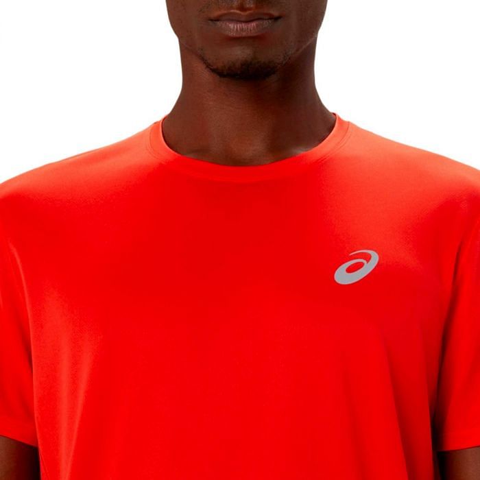 Magliette asics uomo rosso cheap