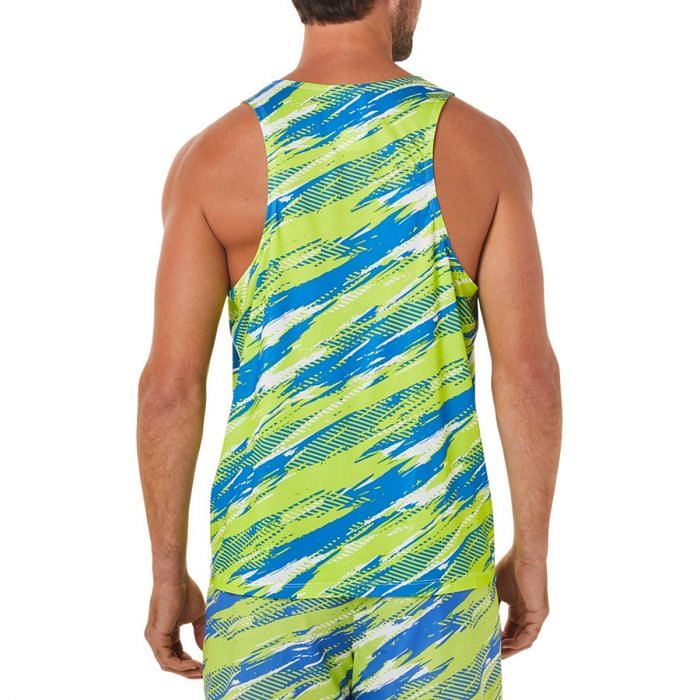 ASICS CANOTTA COLOR INJECTION 045630801 300 COLOUR BLAST HA Canotta Abbigliamento Running Sport