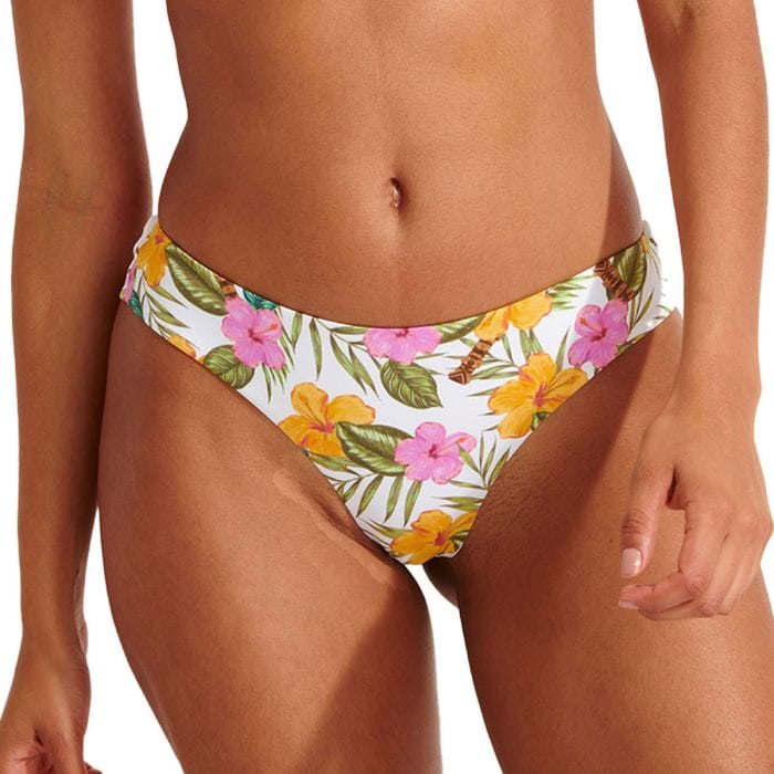 BANANA MOON SLIP FLOREALE DONNA 049494001_LQJ10 BLANC