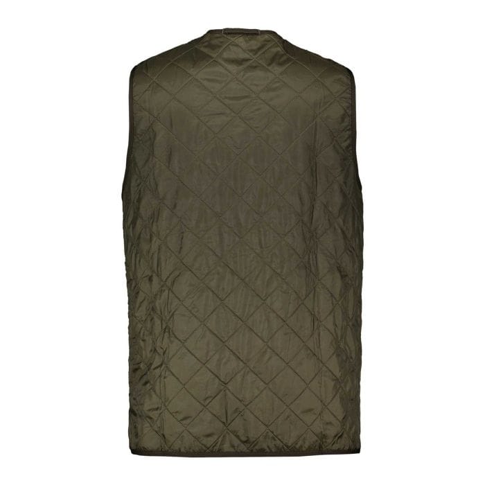 BARBOUR GILET POLARQUILT 043468701_OL91 OLIVE VERDE