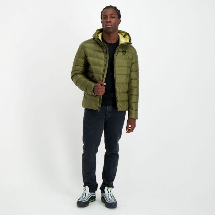100 Grammi Blauer Piumino Uomo Verde Giallo Piumino Blauer Uomo