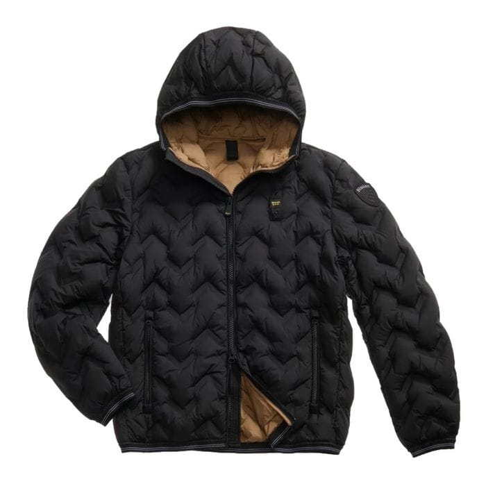 BLAUER PIUMINO CON CAPPUCCIO ANGOLARE PIERY 051399101_999